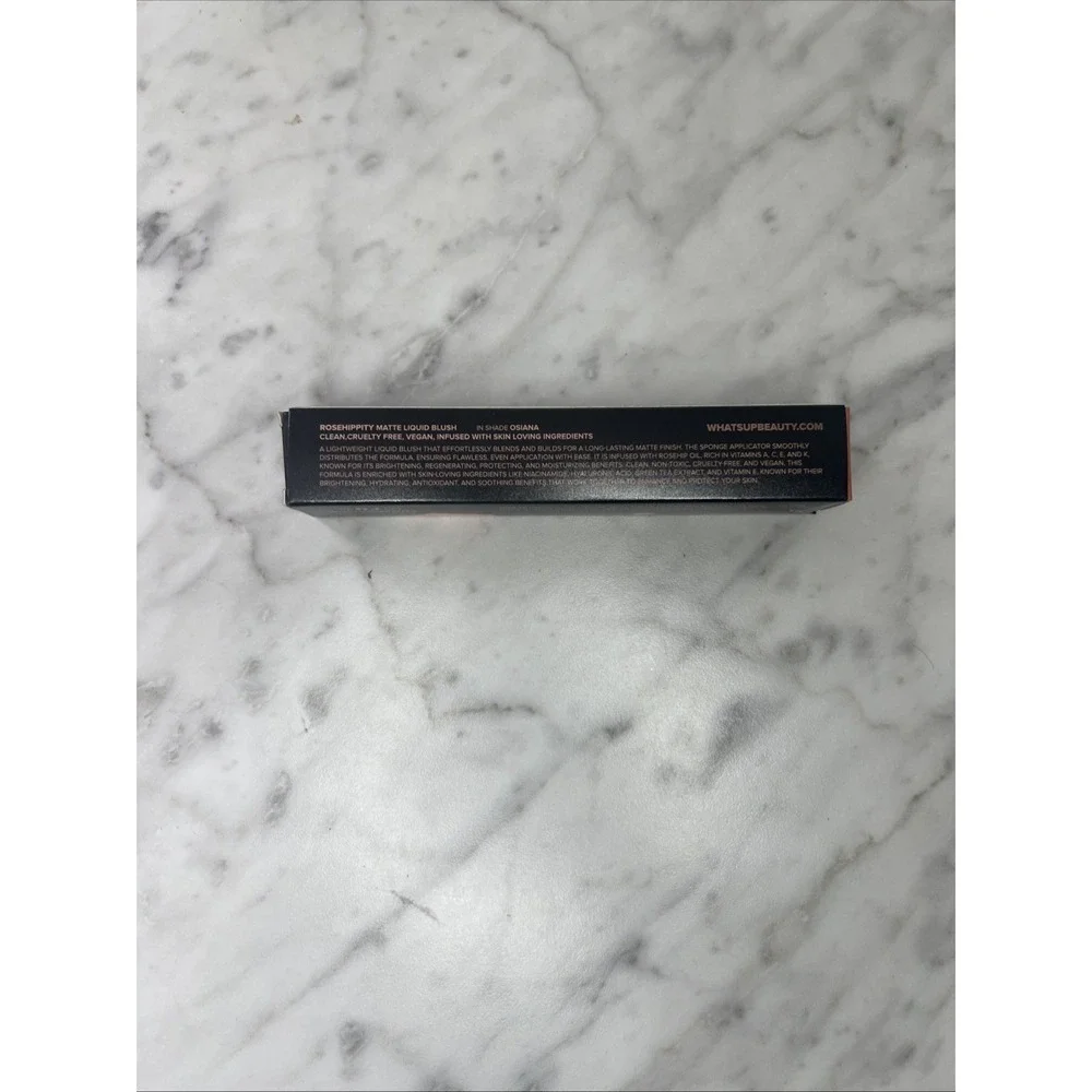 WHAT'S UP BEAUTY Rosehippity Matte Liquid Blush‎ in Osiana 0.4 oz / 12 mL